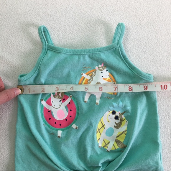 🦄 Carter’s Fruity Summer Unicorns Tank Top 🍍 - Picture 9 of 12
